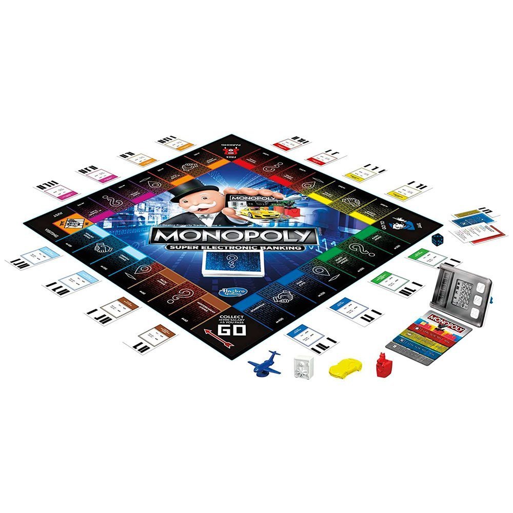 HASBRO GAMING MONOPOLY SUPER BANCO ELECTRÓNICO (ESPAÑOL) HASBRO GAMING MONOPOLY SUPER BANCO ELECTRÓNICO (ESPAÑOL)